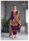 Pashan Vol 6 By Suryajyoti Jaam Satin Dress Material Wholesalers In Surat
